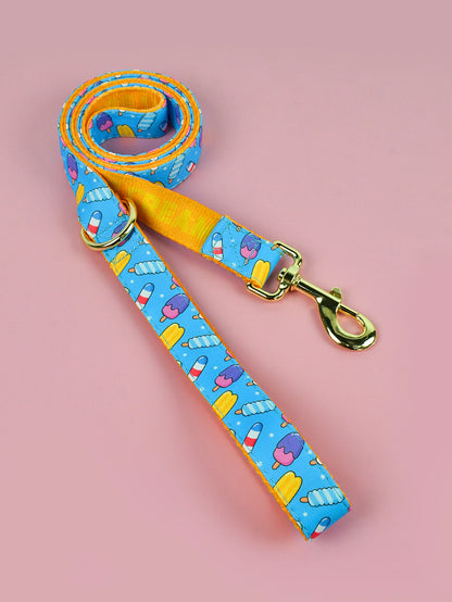 Valentine'S Day and New Year'S Gift for Dog Lovely Pet Traction Rope Double-Sided Printing Pet Dog and Cat Holiday Gift Leash