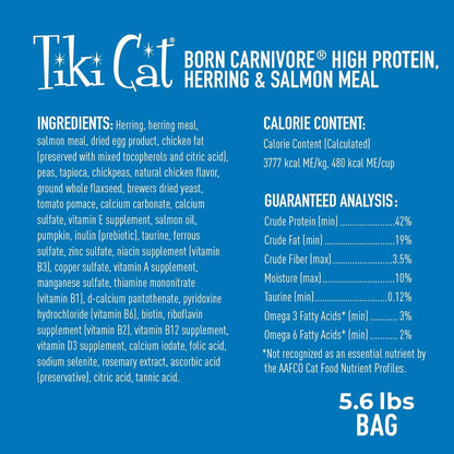 Cat Born Carnivore High Protein Dry Cat Food, Herring & Salmon Meal