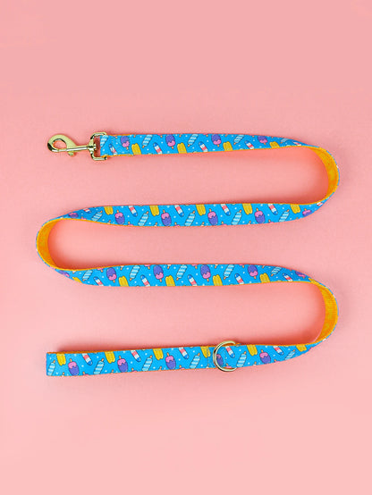 Valentine'S Day and New Year'S Gift for Dog Lovely Pet Traction Rope Double-Sided Printing Pet Dog and Cat Holiday Gift Leash